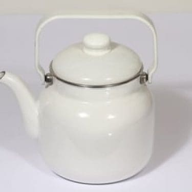 Arabia Arctica kahvipannu, valkoinen, suunnittelija ,