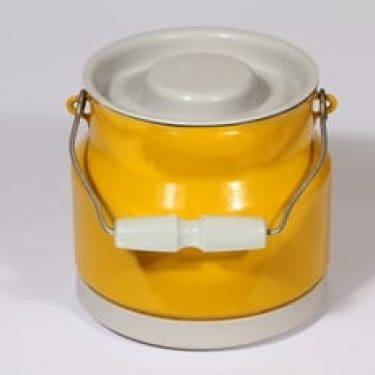 Finel purkki, keltainen, suunnittelija ,