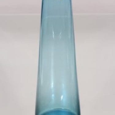 Nuutajärvi SH 105 maljakko, turkoosi, suunnittelija Saara Hopea,