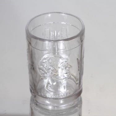 Iittala Suurmieslasi lasi, kirkas, suunnittelija Alfred Gustafsson,