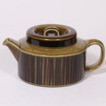 Arabia Kosmos teekaadin, 1.3 l, suunnittelija Gunvor Olin-Grönqvist, 1.3 l