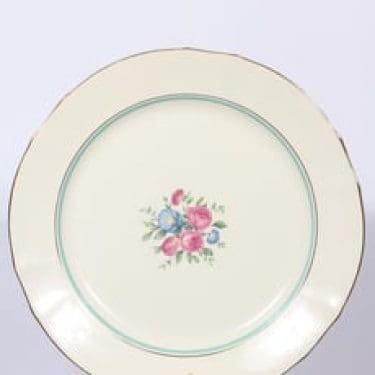 Arabia Tellervo vati, suunnittelija , pyöreä, serikuva, kukka-aihe