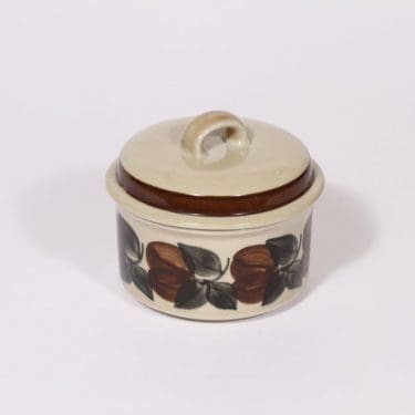 Arabia Ruija sokerikko, käsinmaalattu, suunnittelija Raija Uosikkinen, käsinmaalattu