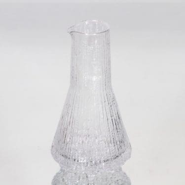 Iittala Ultima Thule annoskarahvi, kirkas, suunnittelija Tapio Wirkkala, pieni