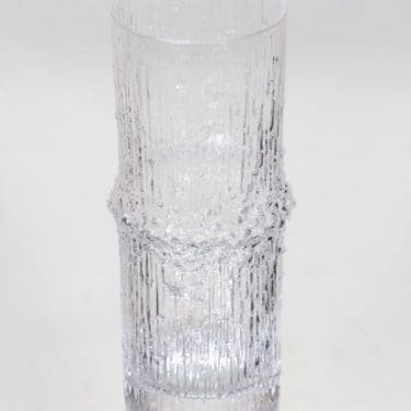 Iittala Niva maljakko, kirkas, suunnittelija Tapio Wirkkala,