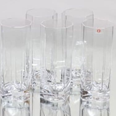 Iittala Metro lasit, 36 cl, 5 kpl, suunnittelija Ken Benson, 36 cl