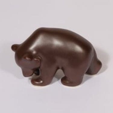 Arabia eläinfiguuri, karhu, suunnittelija Lea von Mickwitz, karhu