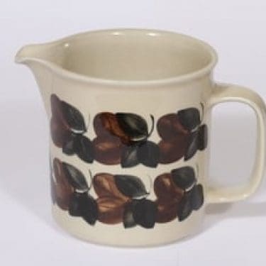 Arabia Ruija kaadin, 1 l, suunnittelija Raija Uosikkinen, 1 l, käsinmaalattu