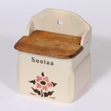 Arabia F suolarasia, kukkakuvio, suunnittelija , kukkakuvio, puhalluskoriste, kukka-aihe