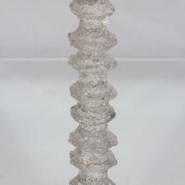 Iittala Festivo kynttilänjalka, signeerattu, suunnittelija Timo Sarpaneva, signeerattu, suuri