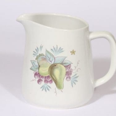 Arabia Sylvi kaadin, 1.5 l, suunnittelija Kaarina Aho, 1.5 l, serikuva, kukka-aihe