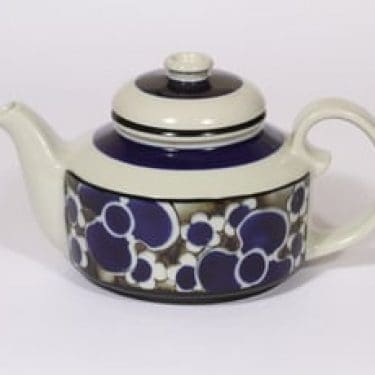 Arabia Saara teekaadin, suunnittelija Anja Jaatinen-Winquist, erikoiskoriste, retro