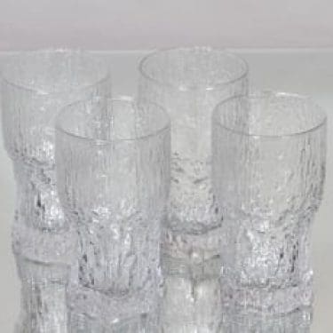 Iittala Aslak olutlasit, 40 cl, 4 kpl, suunnittelija Tapio Wirkkala, 40 cl