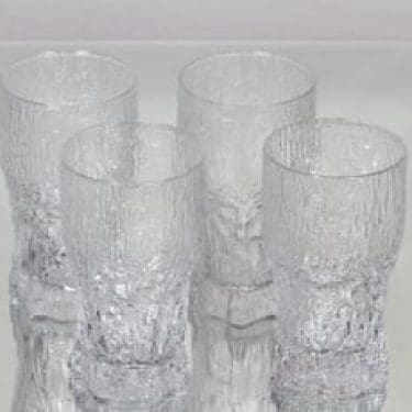 Iittala Aslak olutlasit, 40 cl, 4 kpl, suunnittelija Tapio Wirkkala, 40 cl