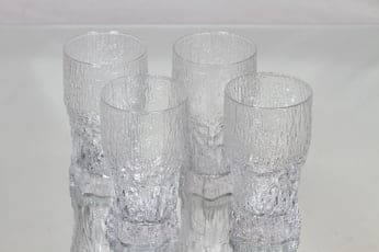 Iittala Aslak olutlasit, 40 cl, 4 kpl, suunnittelija Tapio Wirkkala, 40 cl