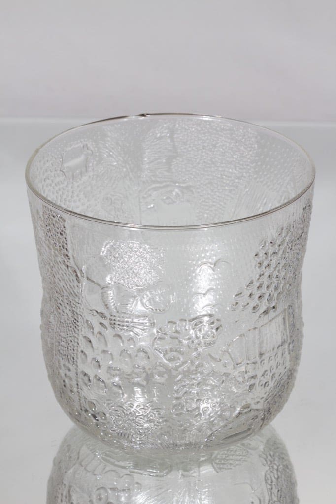 Nuutajärvi Fauna kulho, 2 l, suunnittelija Oiva Toikka, 2 l