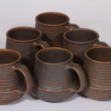 Arabia Kaarna mukit, 45 cl, 6 kpl, suunnittelija , 45 cl