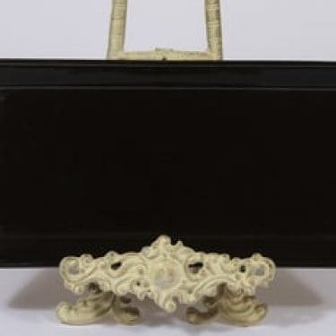 Arabia Kilta vati, musta, suunnittelija Kaj Franck,