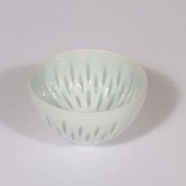 Arabia FK kulho, riisiposliini, suunnittelija Friedl Holzer-Kjellberg, riisiposliini, pieni, massasigneerattu