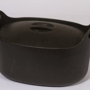 Rosenlew Lintupata pata, musta, suunnittelija Timo Sarpaneva,