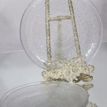 Iittala Solaris lautaset, matala, 3 kpl, suunnittelija Tapio Wirkkala, matala