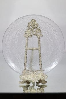 Iittala Solaris vati, kirkas, suunnittelija Tapio Wirkkala, suuri