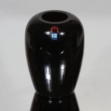 Humppila maljakko, musta, suunnittelija , pieni