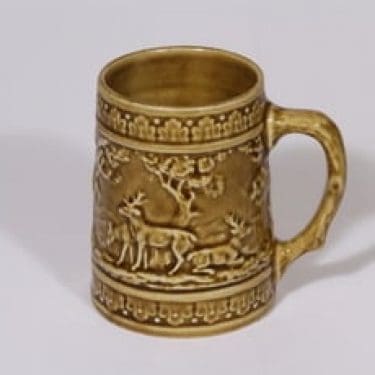 Arabia NI tankard, 45 cl, hunter theme