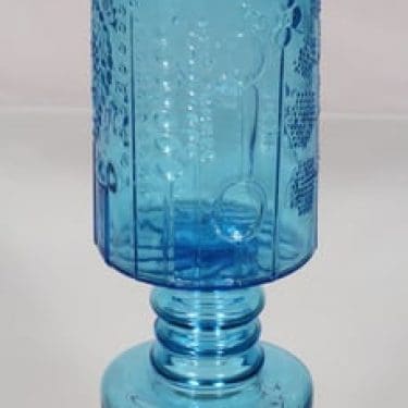 Nuutajärvi Flora maljakko, jalallinen, suunnittelija Oiva Toikka, jalallinen