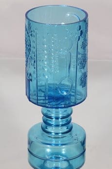 Nuutajärvi Flora maljakko, jalallinen, suunnittelija Oiva Toikka, jalallinen