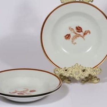 Arabia koriste 3314 lautaset, syvä, 3 kpl, suunnittelija , syvä, siirtokuva