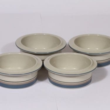 Arabia Uhtua kulhot, 4 kpl, suunnittelija Inkeri Leivo, pieni