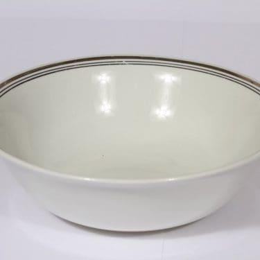 Arabia Platina kulho, suunnittelija Raija Uosikkinen, viivakoriste