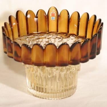 Kumela kulho, ruskea|kirkas, suunnittelija ,