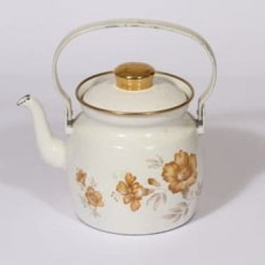 Finel Myrna kahvipannu, 1.6 l, suunnittelija Olga Osol, 1.6 l, serikuva, kukka-aihe