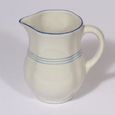 Arabia IO-0 kaadin, 0.5 l, suunnittelija , 0.5 l, pieni, raitakoriste