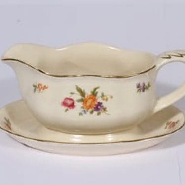 Arabia Kesäkukka kastikekaadin, suunnittelija , siirtokuva, kukka-aihe