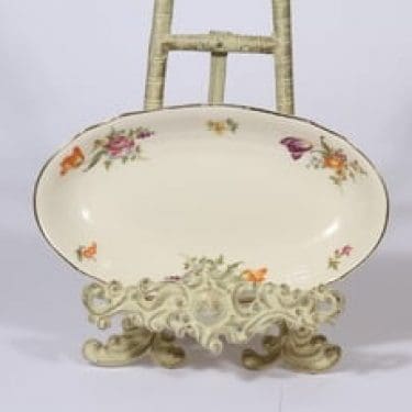 Arabia Kesäkukka vati, suunnittelija , pieni, soikea, siirtokuva