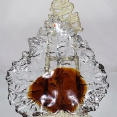 Humppila kulho, kirkas-ruskea, suunnittelija Pertti Santalahti,