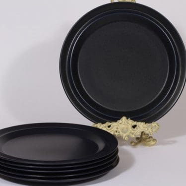 Arabia Blues lautaset, matala, 6 kpl, suunnittelija , matala