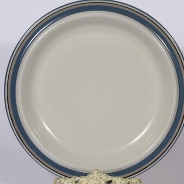 Arabia Uhtua vati, suunnittelija Inkeri Leivo, suuri, raitakoriste