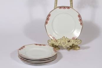 Arabia Timo lautaset, pieni, 6 kpl, suunnittelija , pieni, painokoriste