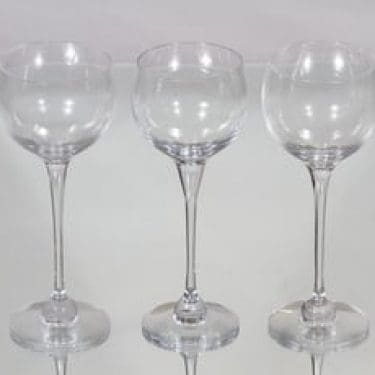 Nuutajärvi Aurora punaviinilasit, 24 cl, 3 kpl, suunnittelija Heikki Orvola, 24 cl