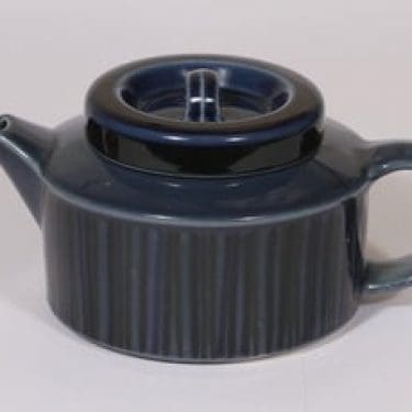 Arabia Kosmos teekaadin, 1.35 l, suunnittelija Gunvor Olin-Grönqvist, 1.35 l, puhalluskoriste