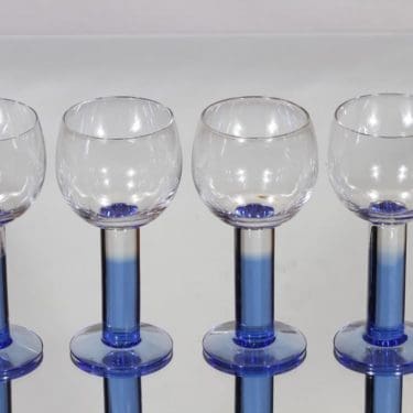 Nuutajärvi Mondo viinilasit, 20 cl, 4 kpl, suunnittelija Kerttu Nurminen, 20 cl