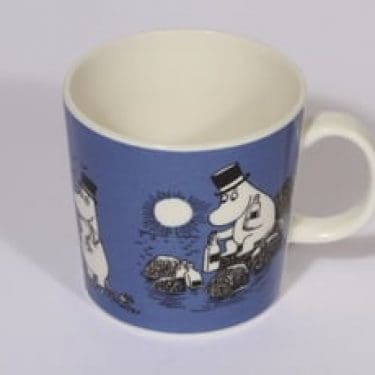 Arabia Muumi muki, Muumipappa, suunnittelija Tove Slotte, Muumipappa, serikuva