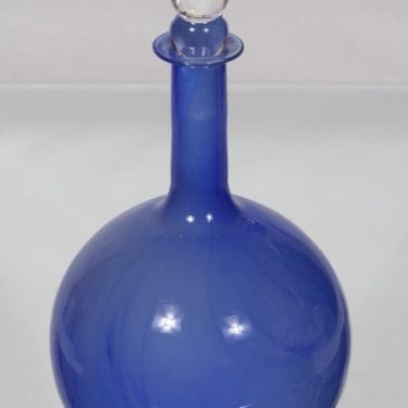 Riihimäen lasi Tzarina koristepullo, signeerattu, suunnittelija Nanny Still, signeerattu, suuri