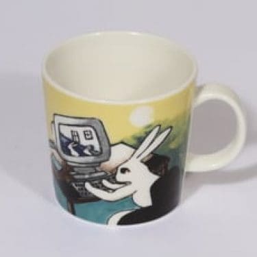 Arabia Teema lasten muki, Nörttipuput, suunnittelija Heljä Liukko-Sundström, Nörttipuput, serikuva