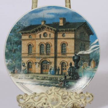 Arabia Lions Club koristelautanen, suunnittelija , serikuva