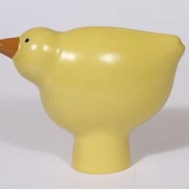 Arabia koristelintu, keltainen, suunnittelija Howard Smith,